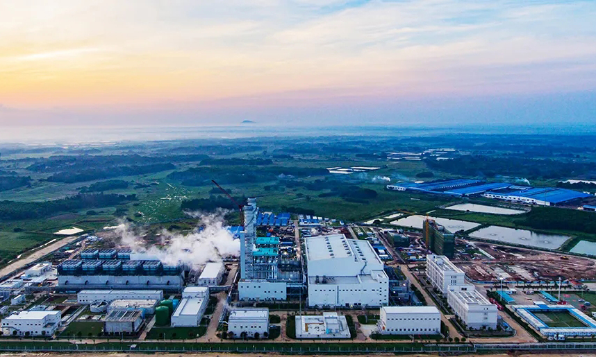 6月24日，海南島首座大型天然氣調峰電廠——海南文昌2×460MW級燃氣—蒸汽聯合循環電廠全面投產發電，為海南自由貿易港建設提供堅強電力保障。