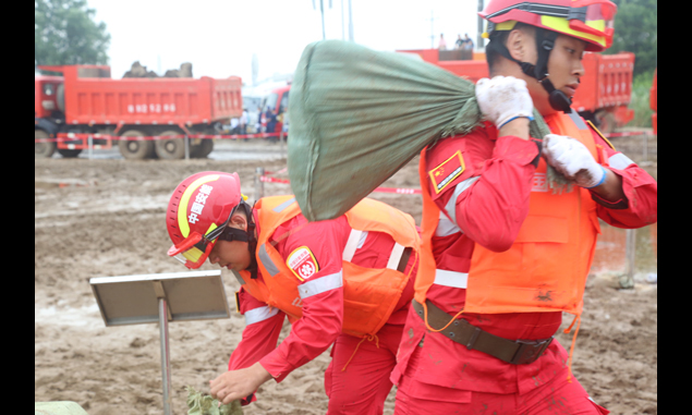 圖為演練現場。
