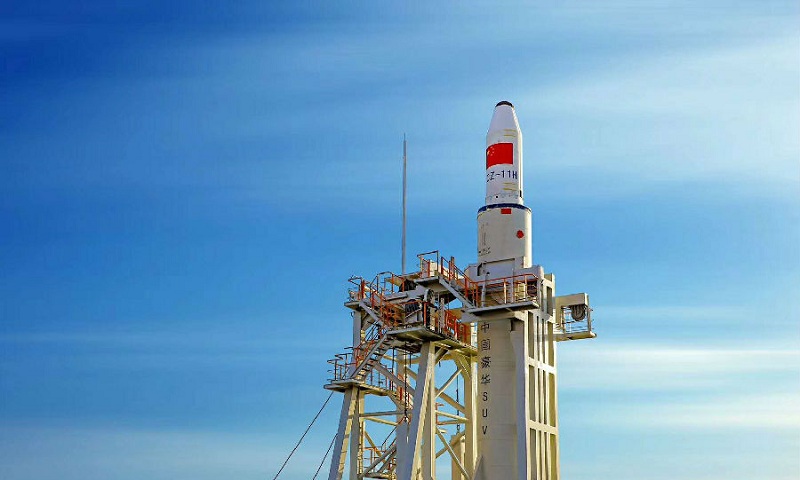 6月5日12時6分，長征十一號海射型固體運載火箭(又名CZ-11 WEY號)在我國黃海海域實施發射，將捕風一號A、B星等7顆衛星送入約600公里高度的圓軌道，宣告我國運載火箭首次海上發射技術試驗圓滿成功。